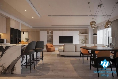 New apartment with full furnished for rent in Beriver Jandin ,Long Bien